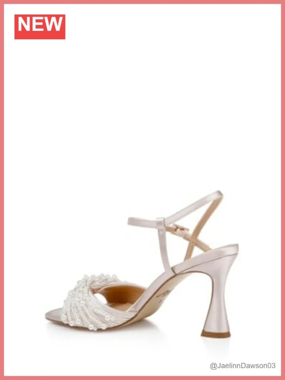 Satin Stiletto Heel Sandals with Ankle Strap